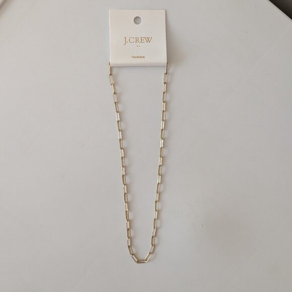 J. Crew Factory Paperclip Link Chain Necklace - Picture 4 of 5